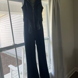 Show Me Your MuMu Dark Blue Jumpsuit